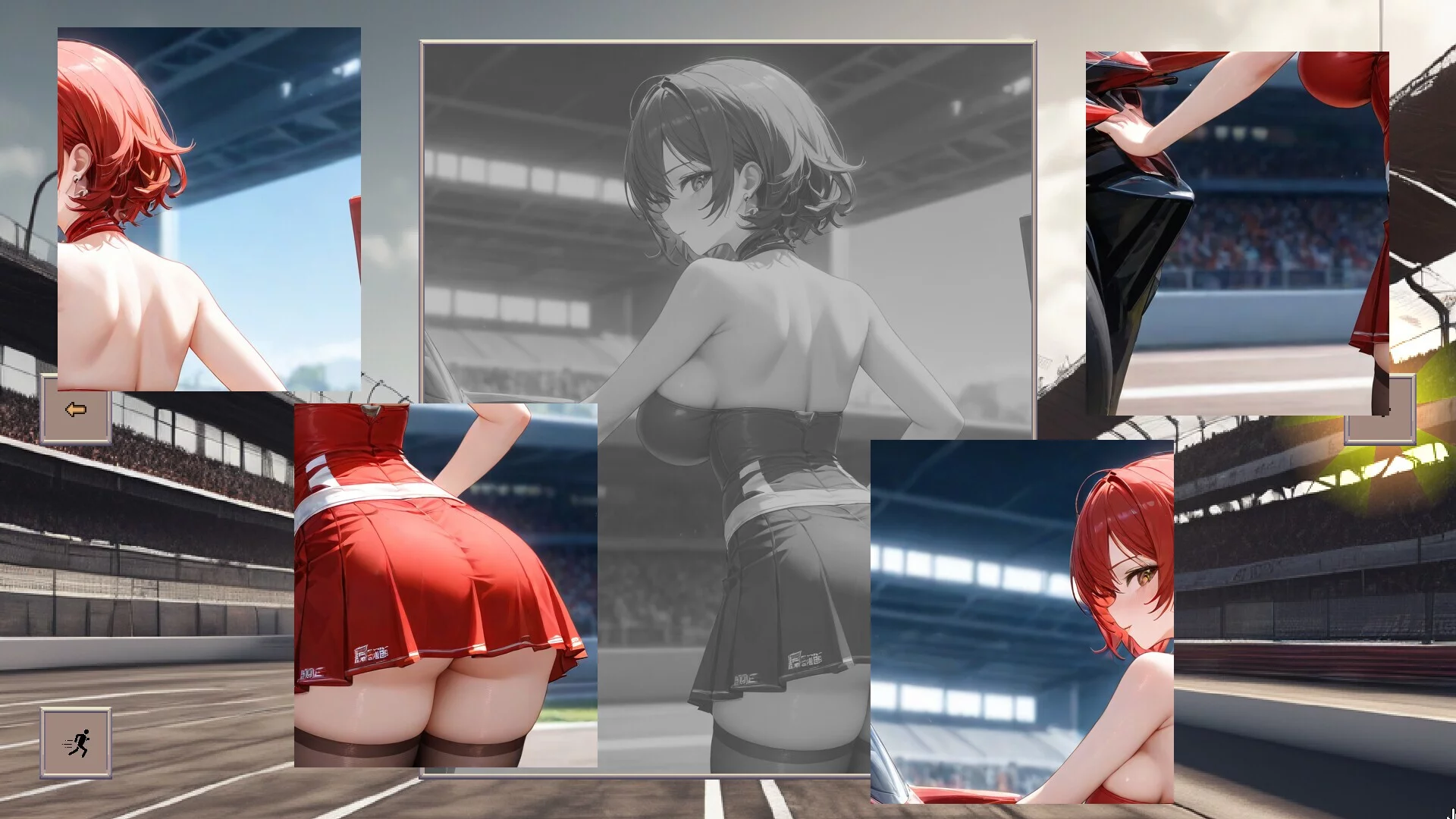 Изображение игры: Sweet Racing Girl