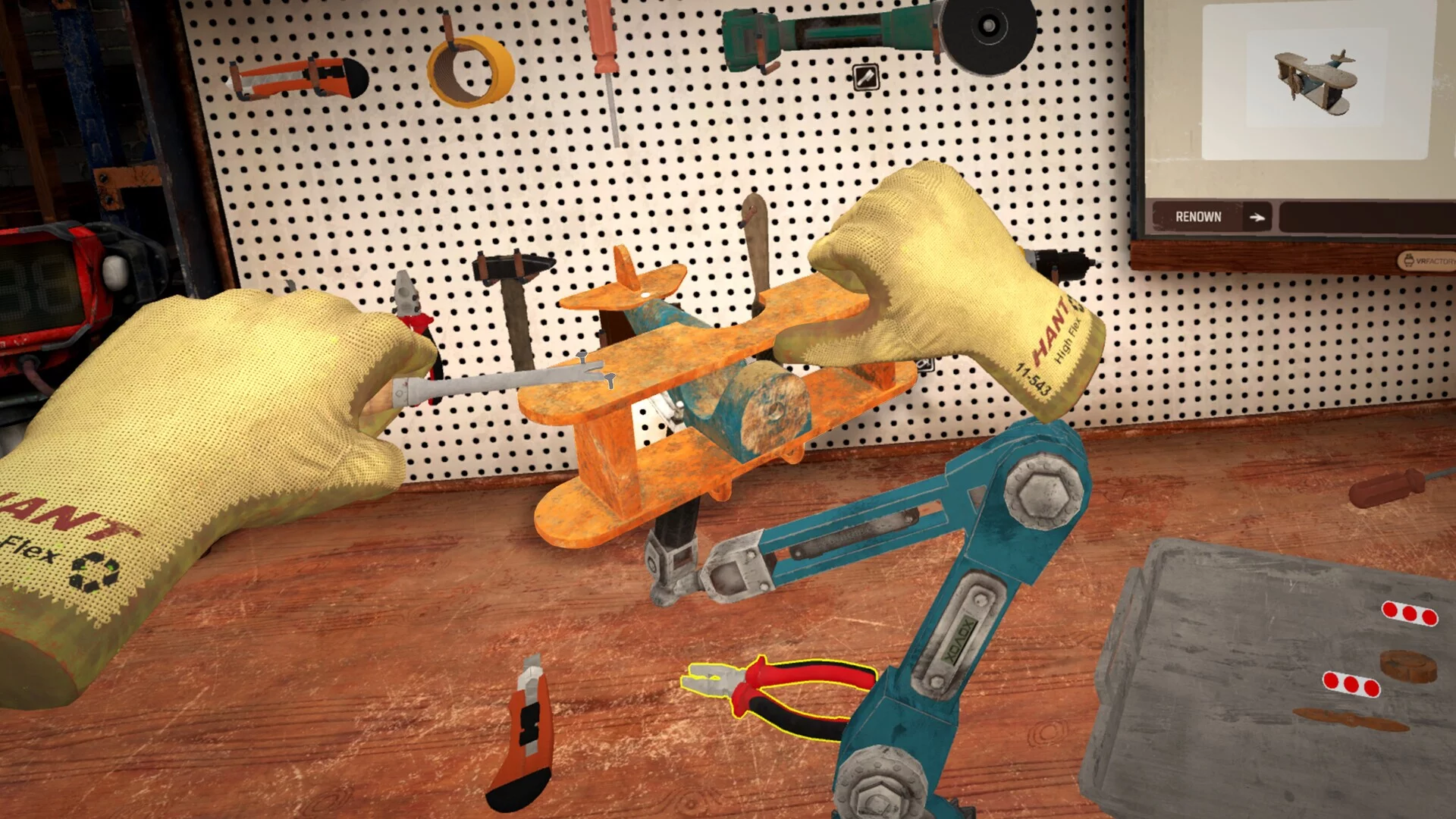 Изображение игры: Workshop Simulator VR