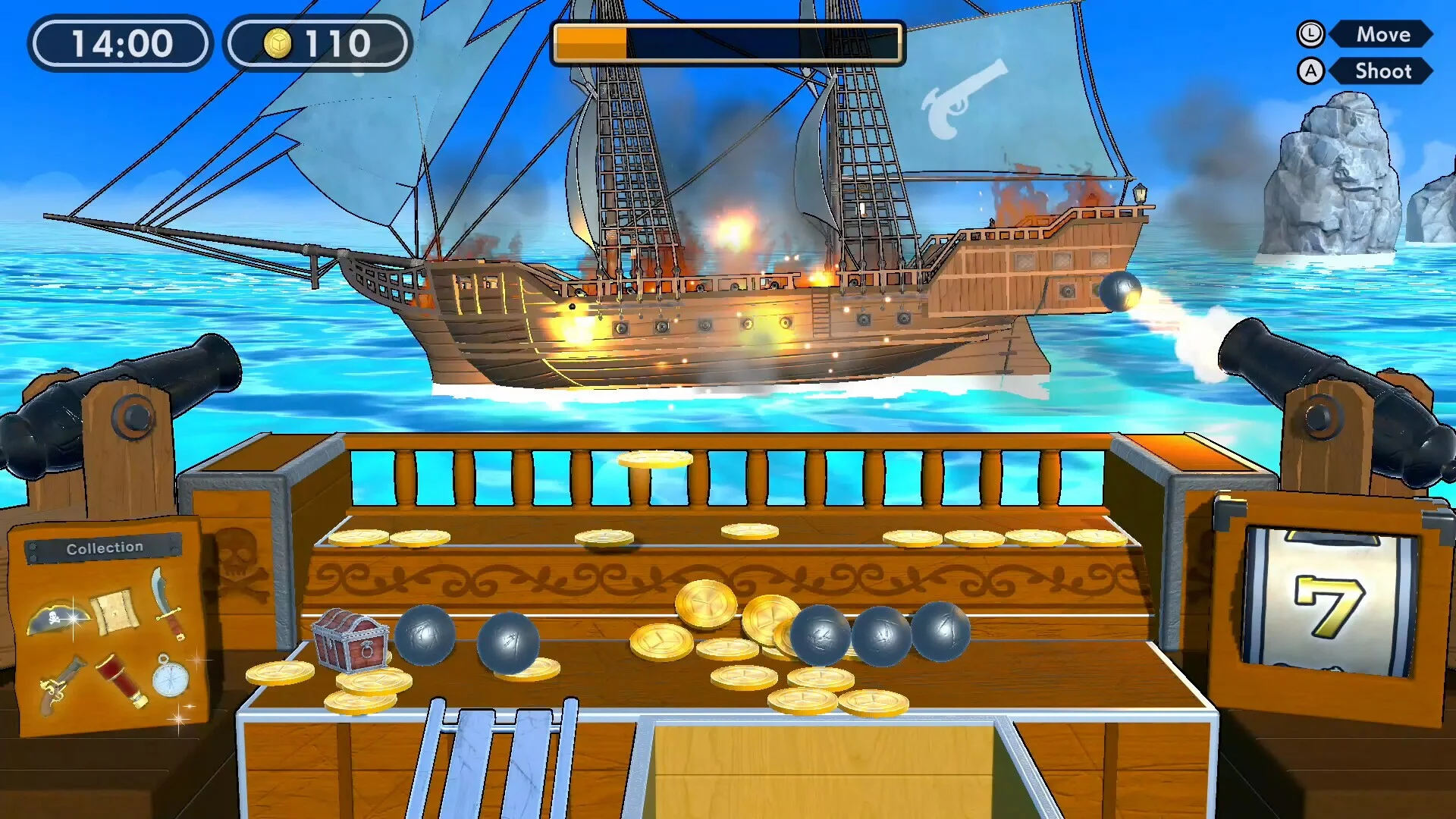 Изображение игры: Blackbeard's Treasure