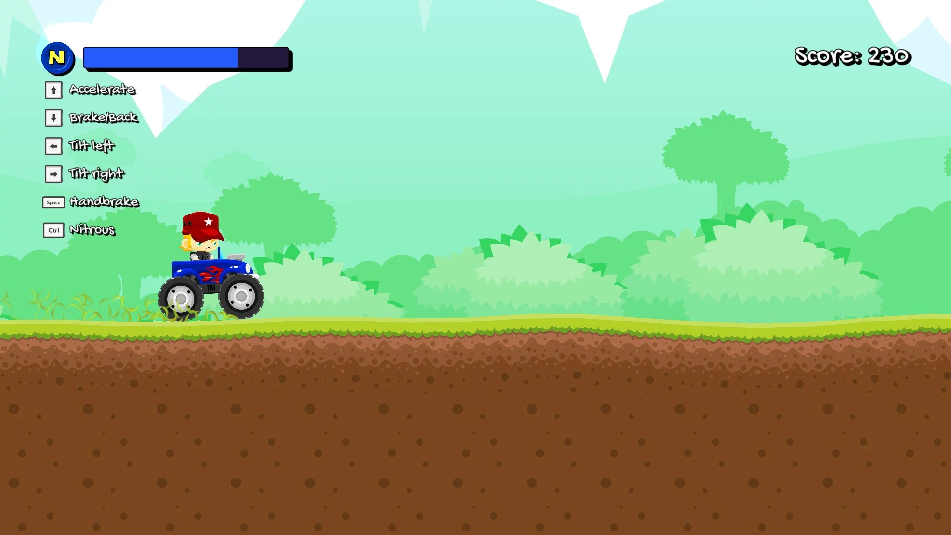 Изображение игры: HillRacing43