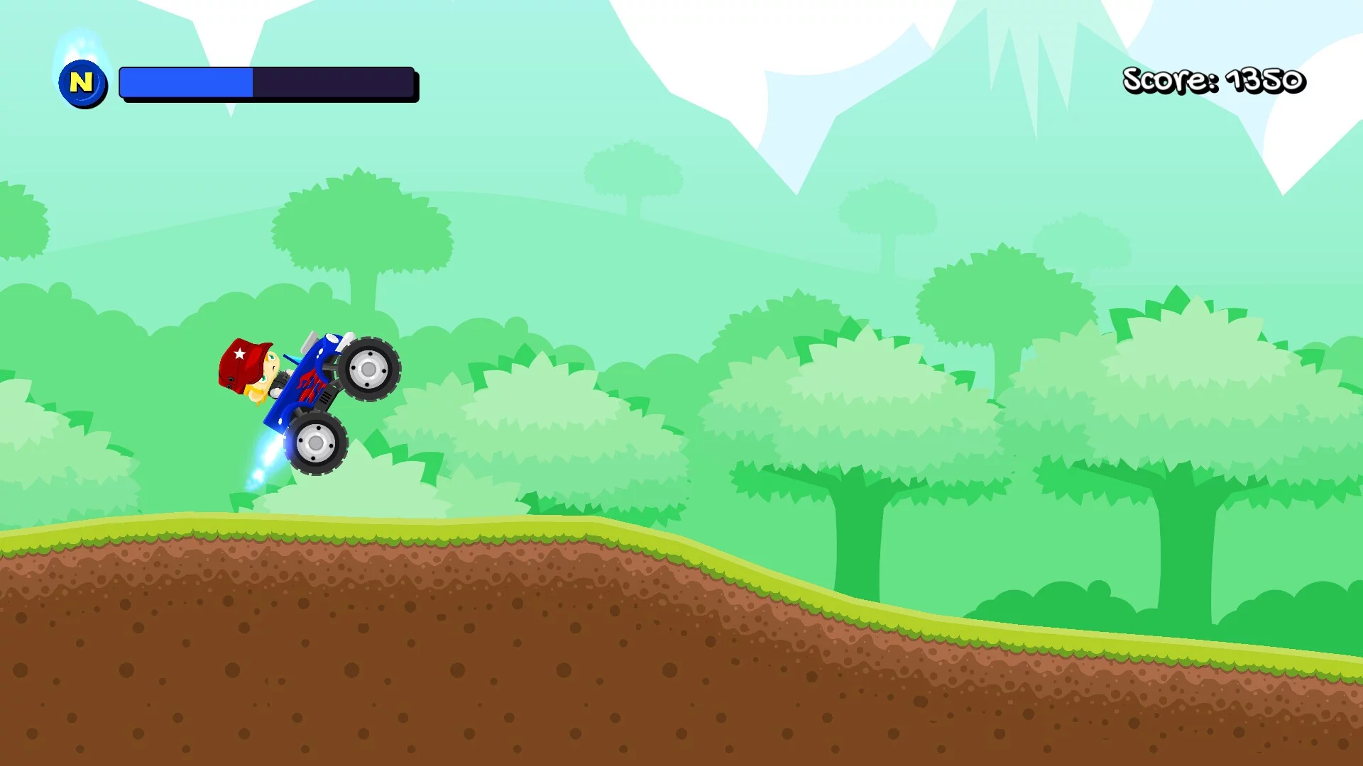Изображение игры: HillRacing43