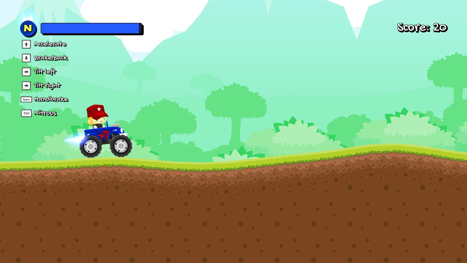 Изображение игры: HillRacing43