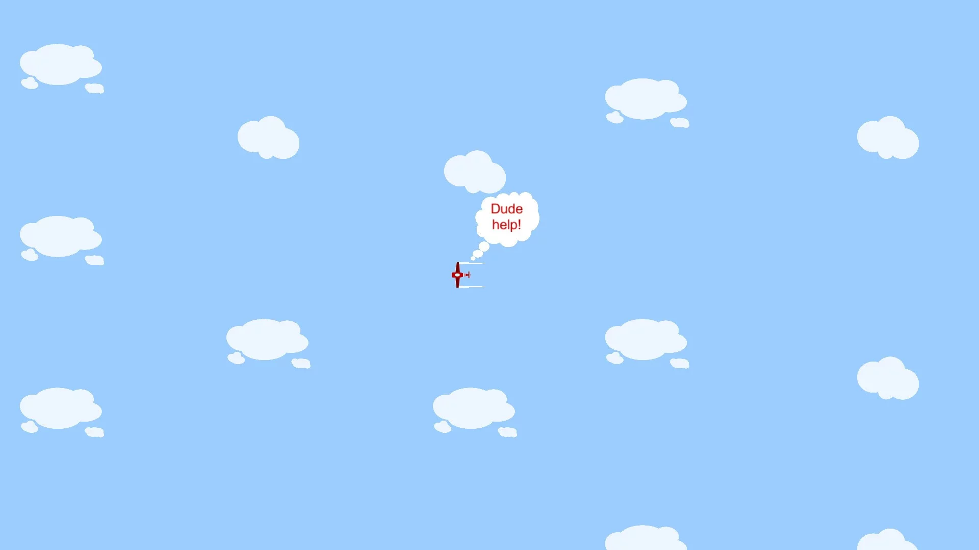 Изображение игры: Dodge The Plane
