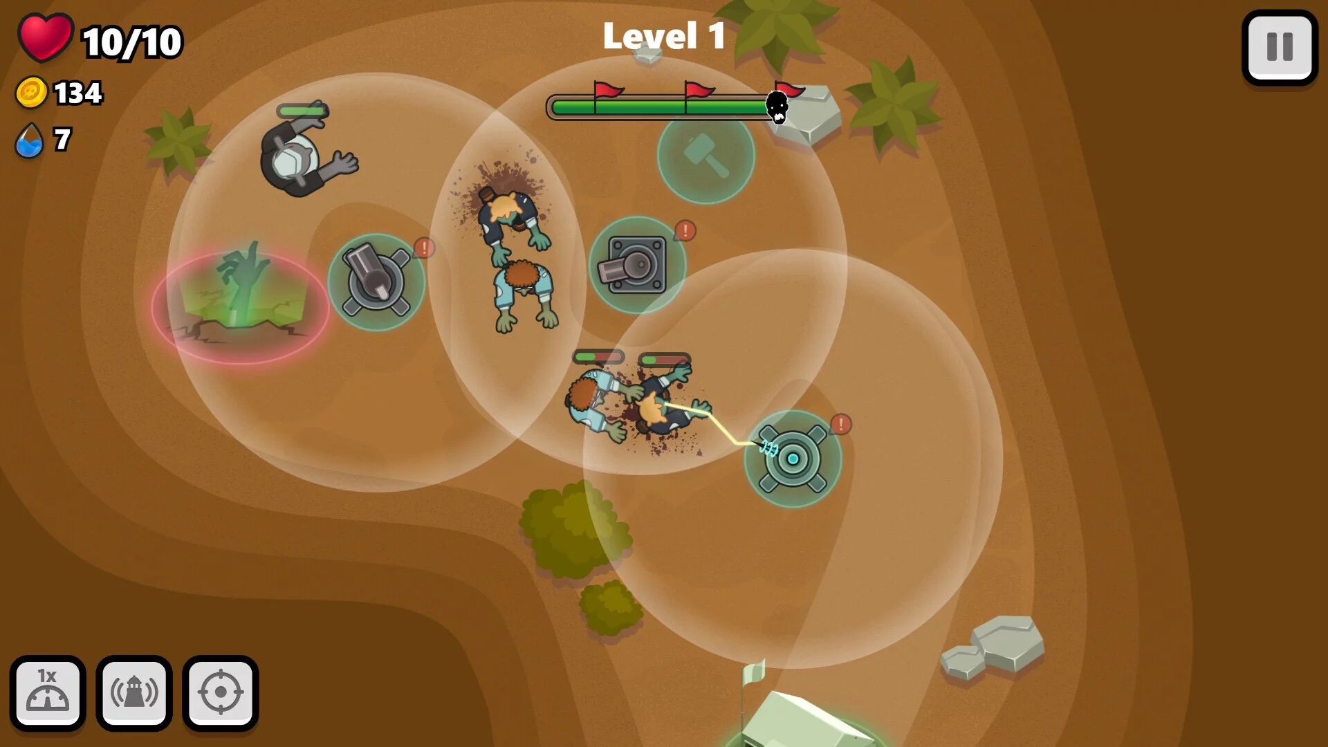 Изображение игры: Doomsday Tower Defense