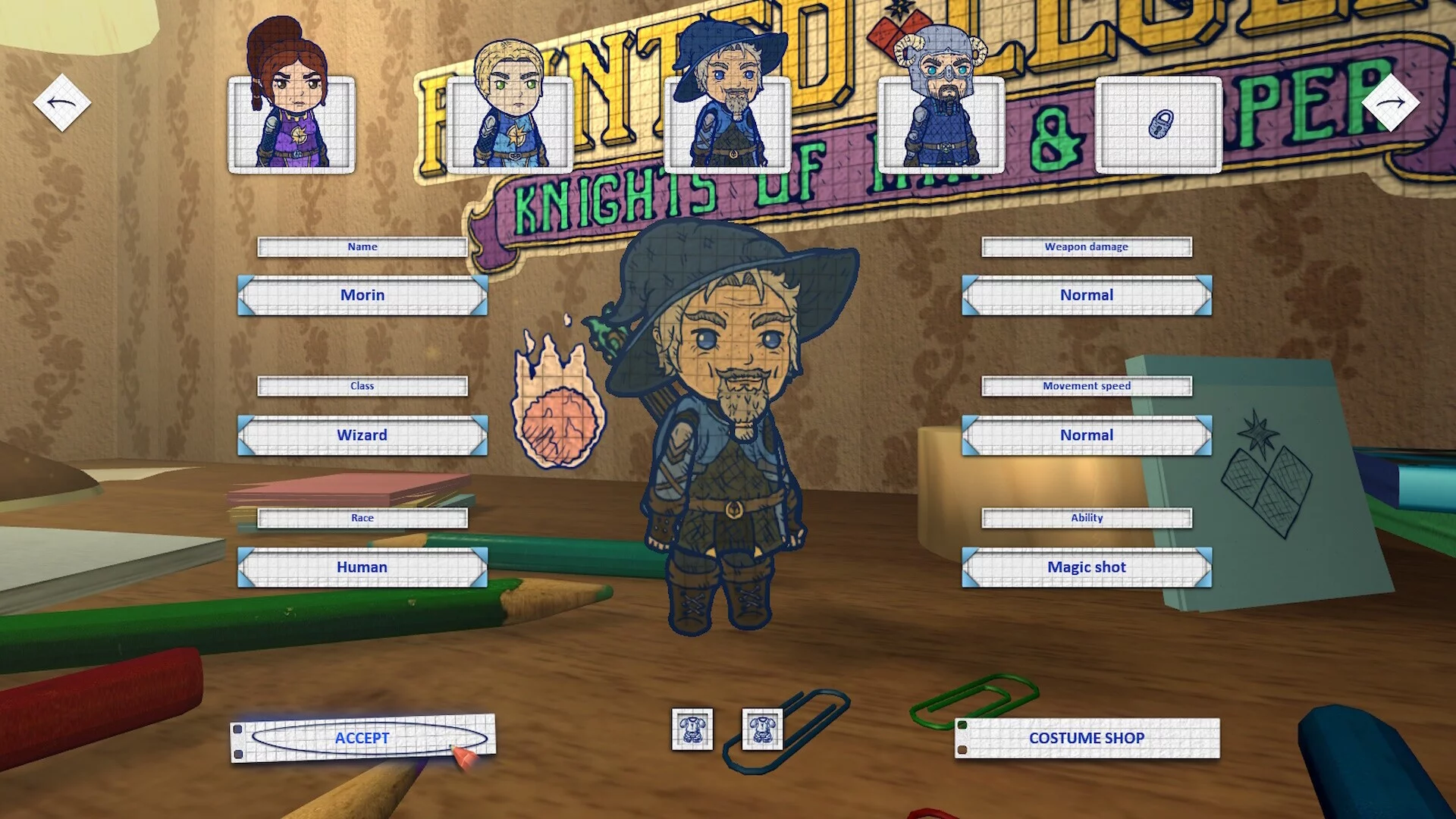 Изображение игры: Painted Legend: Knights of Ink & Paper