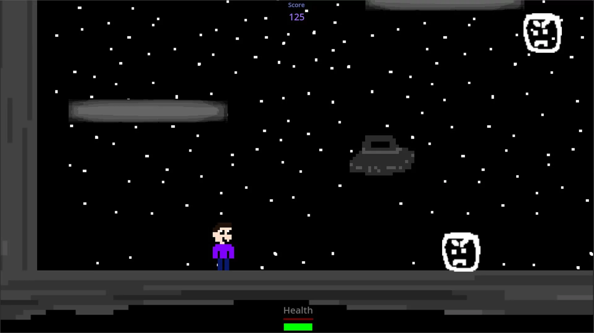 Изображение игры: Face Invaders