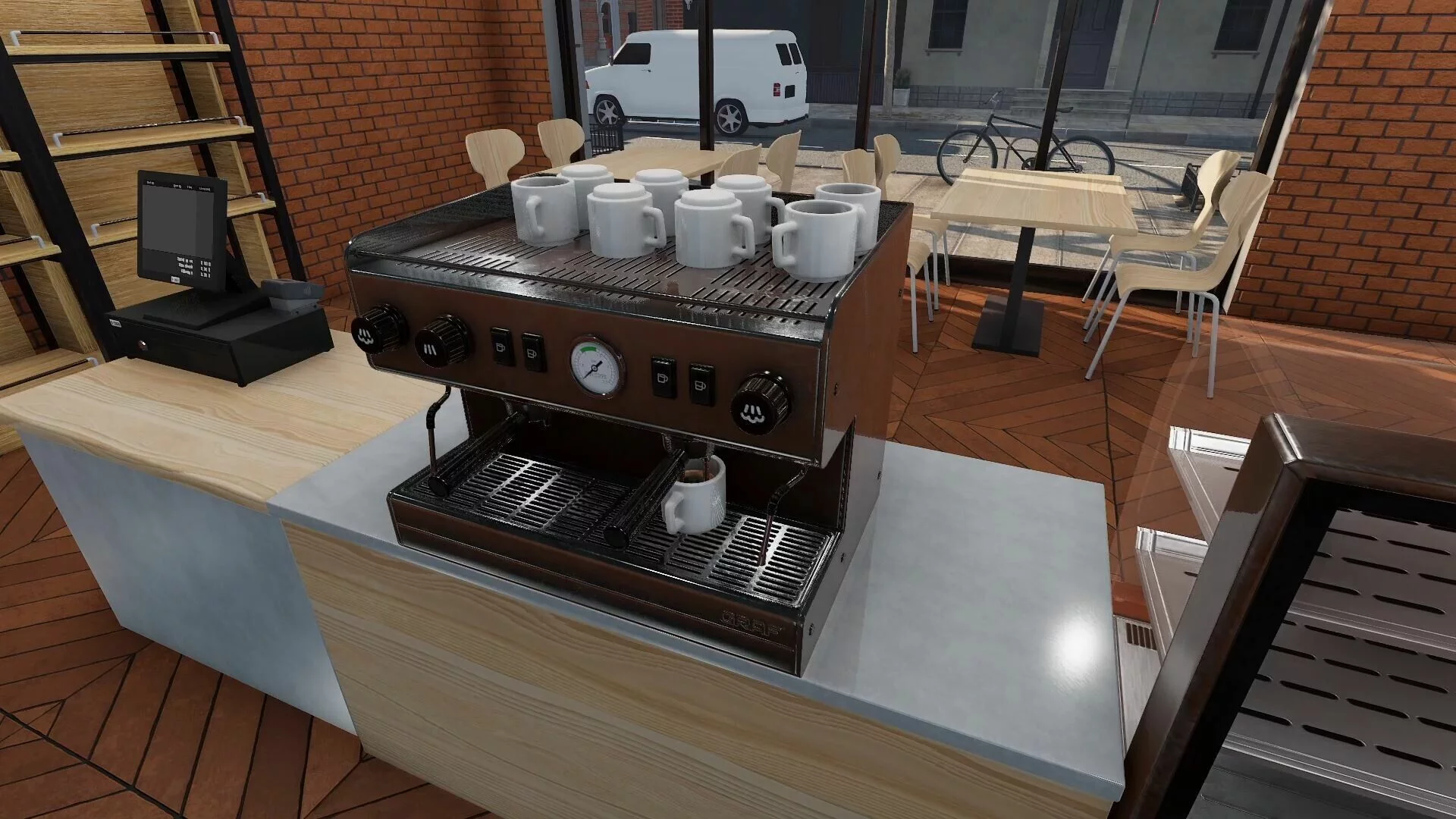 Изображение игры: Cafemart Simulator