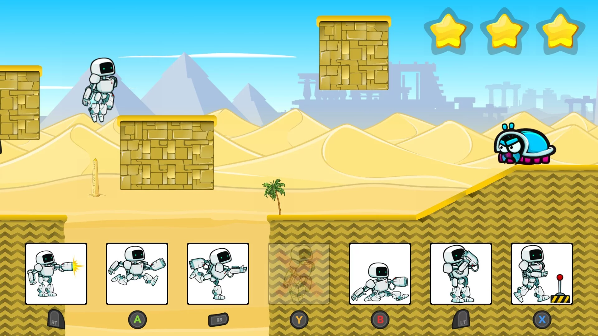 Изображение игры: Gigabot Run