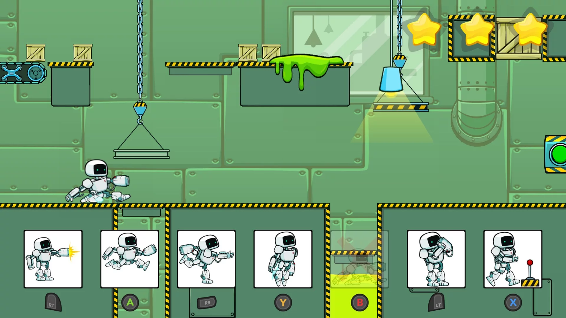 Изображение игры: Gigabot Run
