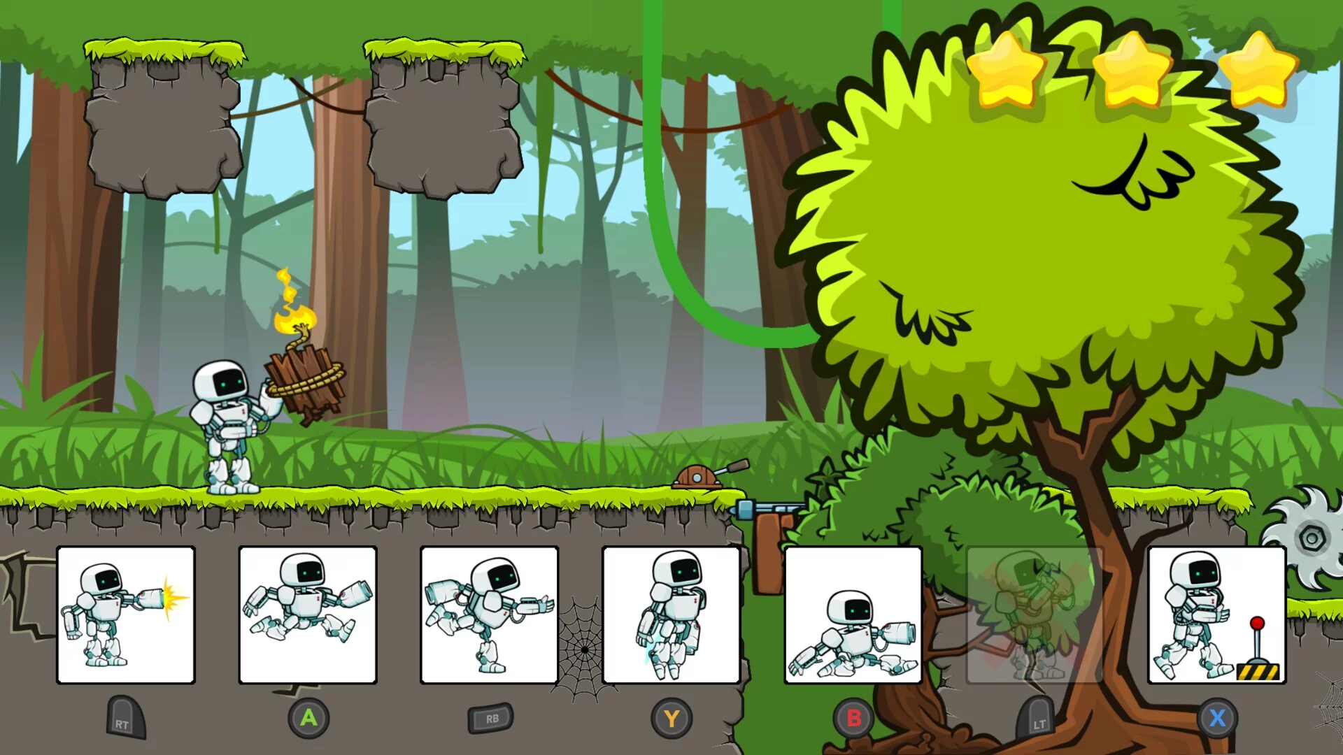Изображение игры: Gigabot Run