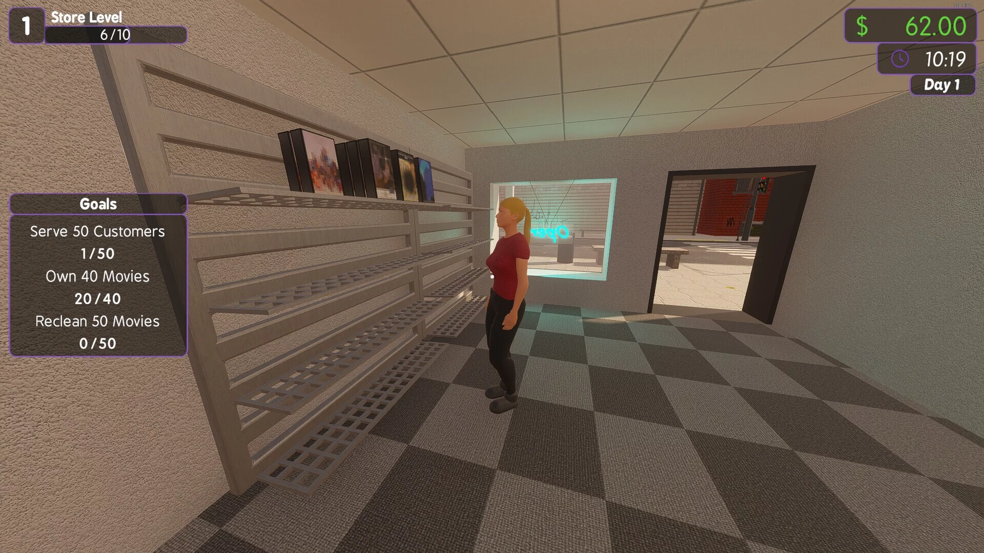 Изображение игры: Rental Store Simulator