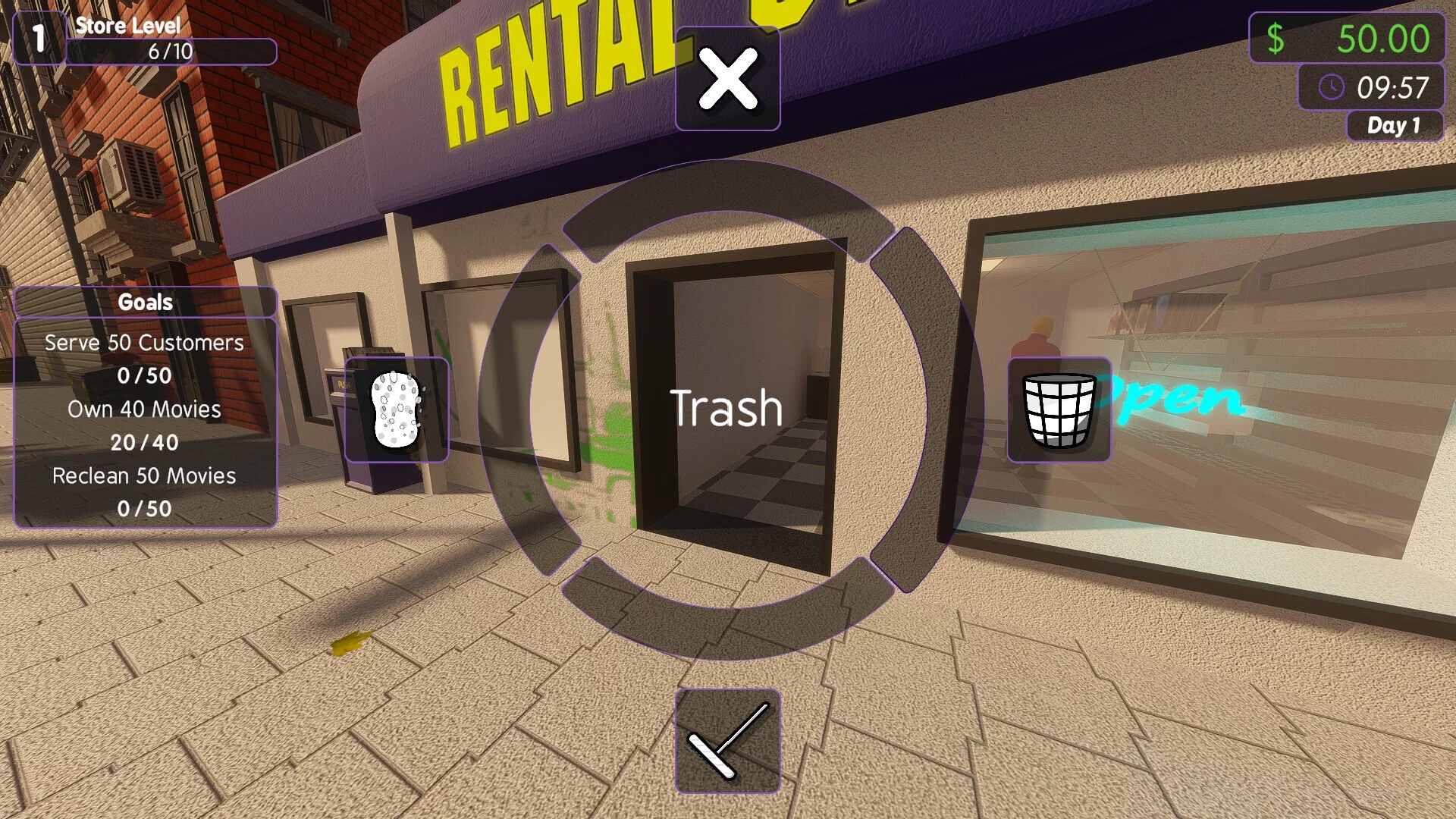 Изображение игры: Rental Store Simulator