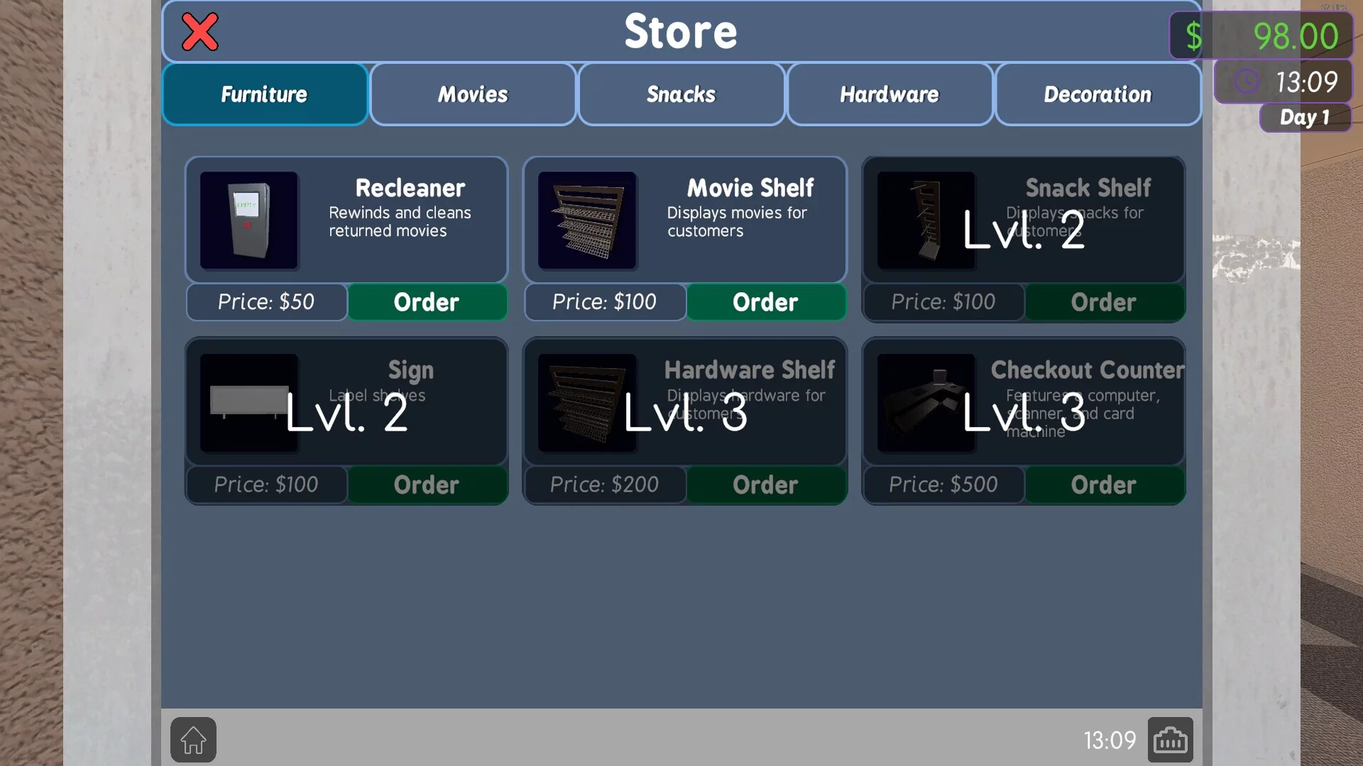 Изображение игры: Rental Store Simulator