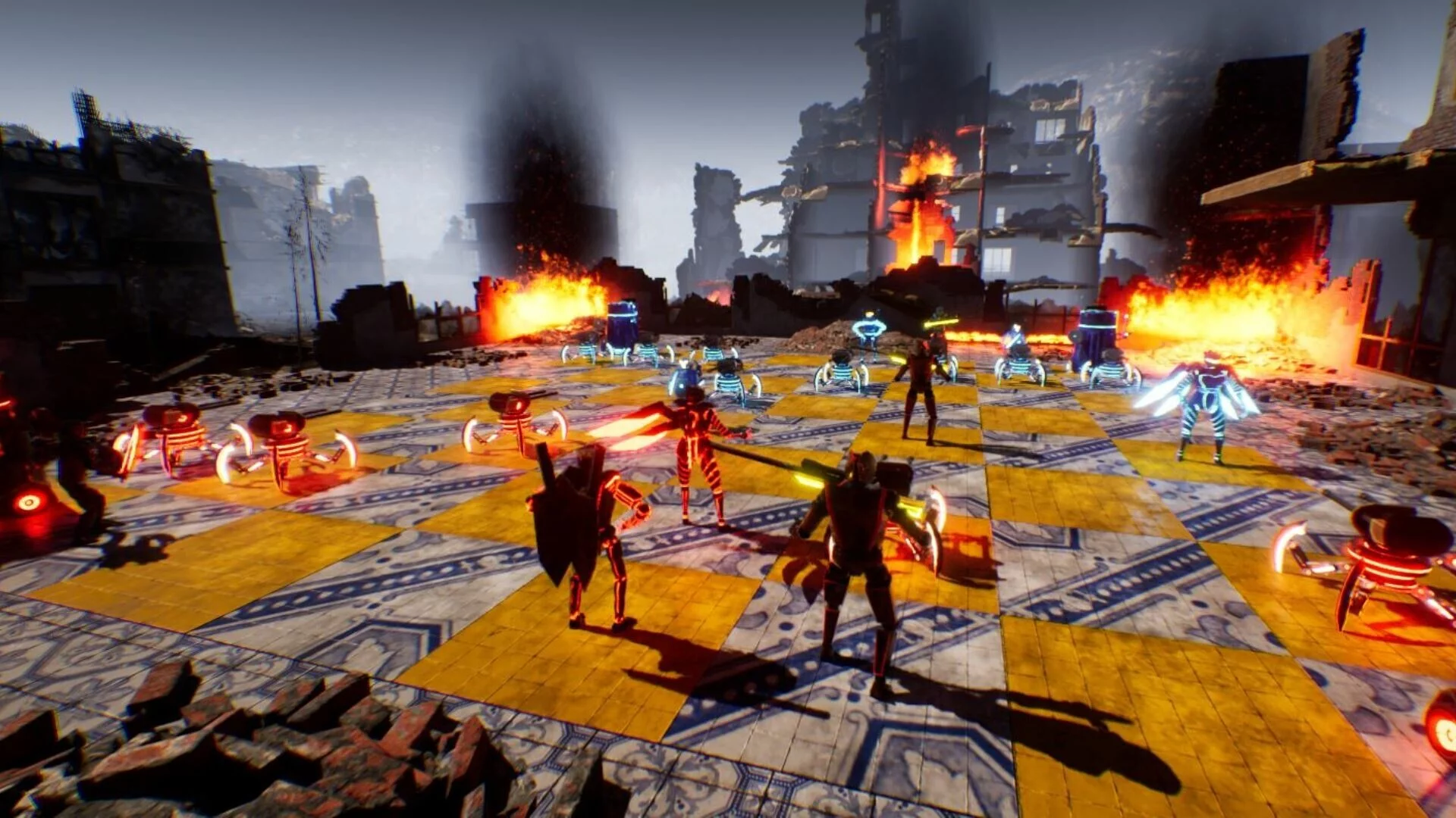 Изображение игры: Clan War Chess