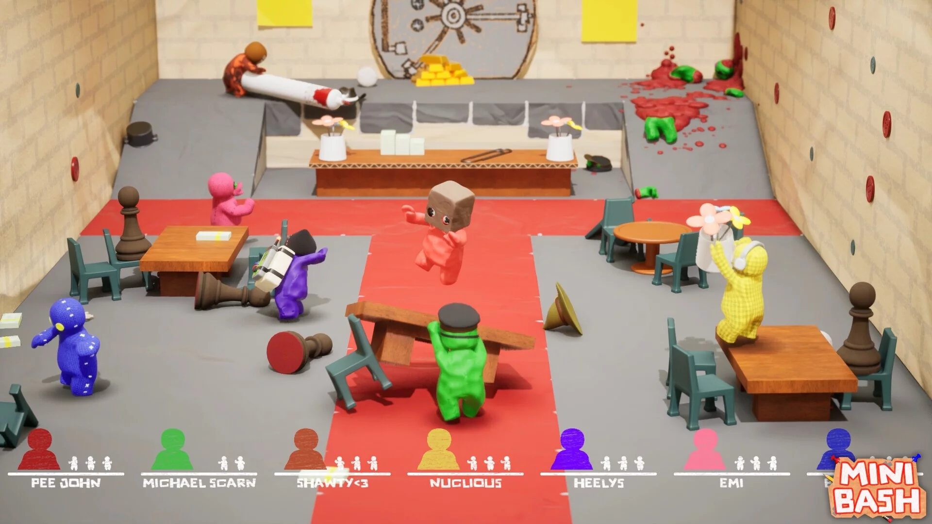 Изображение игры: Mini Bash