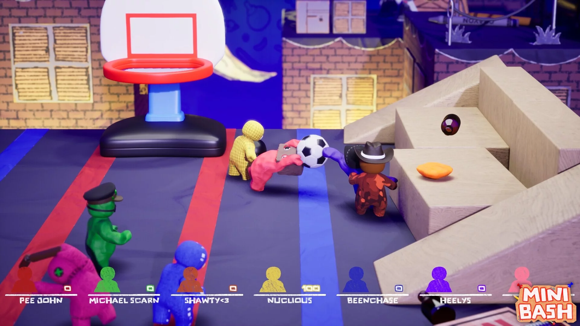 Изображение игры: Mini Bash
