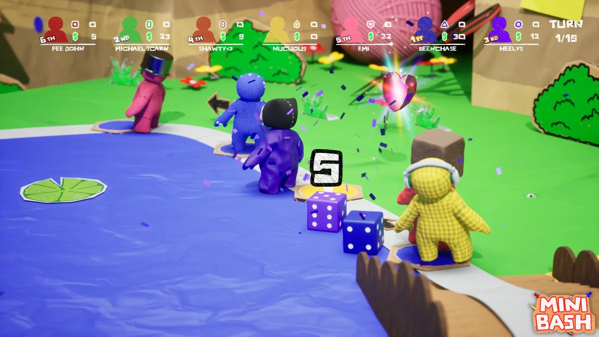 Изображение игры: Mini Bash