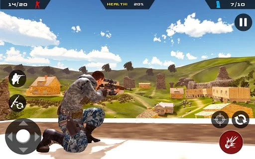 Изображение игры: Sniper Ghost Commando Warrior - Jungle Survival