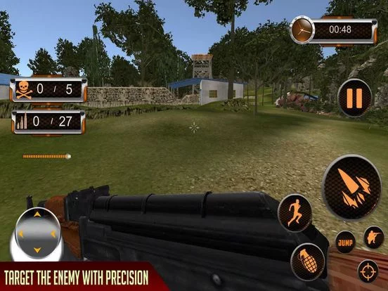 Изображение игры: Ghost Sniper Warrior: US War