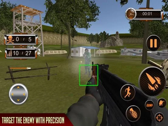Изображение игры: Ghost Sniper Warrior: US War
