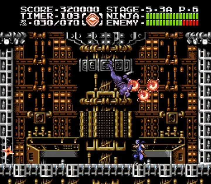 Изображение игры: Ninja Gaiden Trilogy