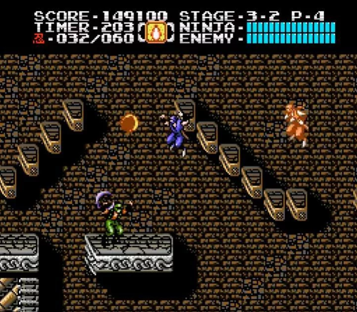 Изображение игры: Ninja Gaiden Trilogy