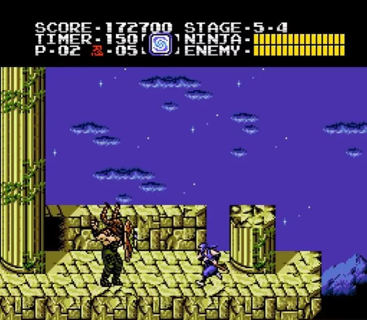 Изображение игры: Ninja Gaiden Trilogy