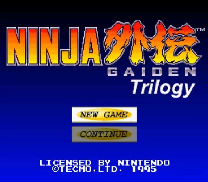Изображение игры: Ninja Gaiden Trilogy