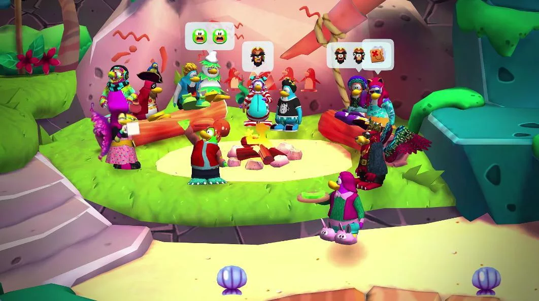 Изображение игры: Club Penguin Island