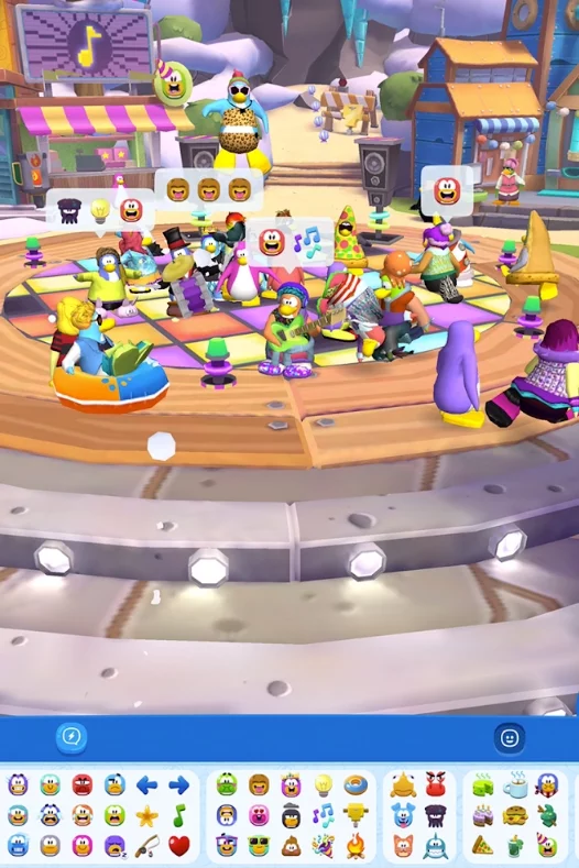 Изображение игры: Club Penguin Island
