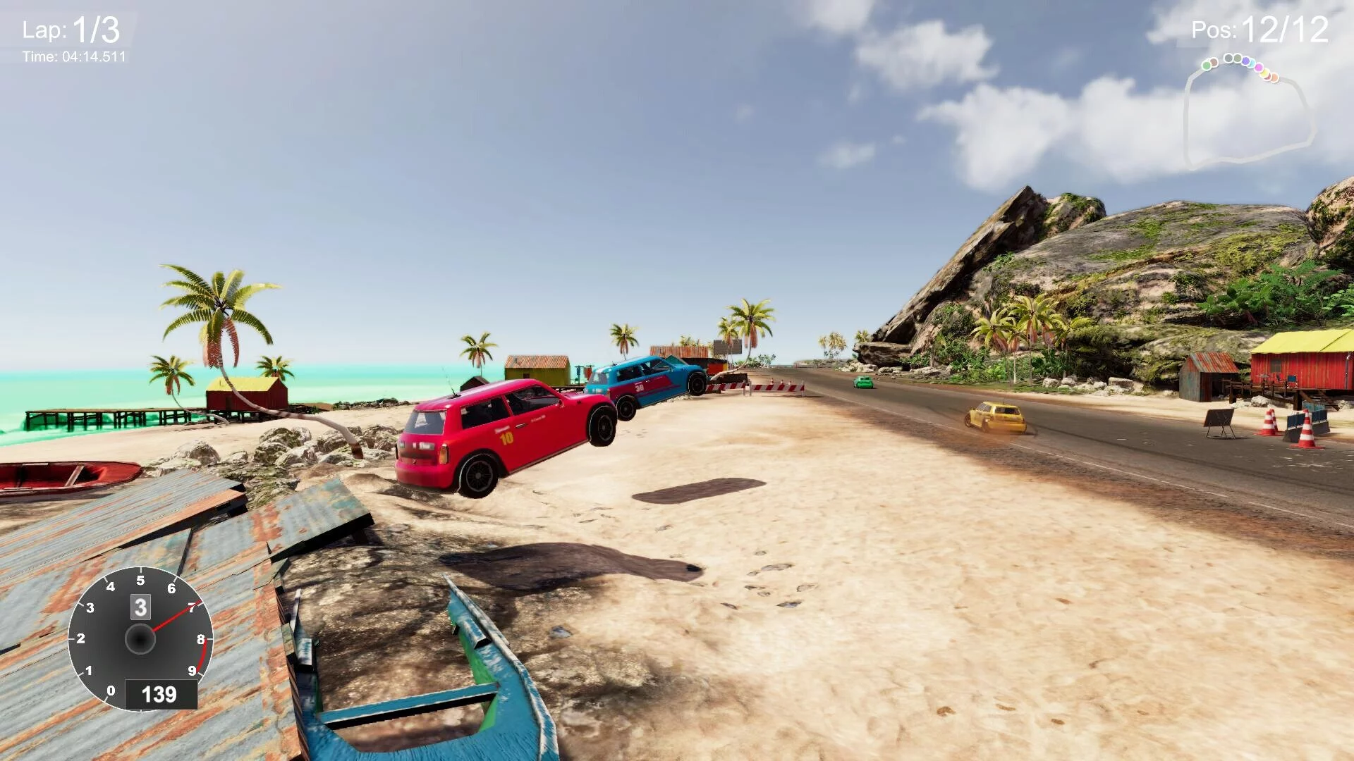 Изображение игры: Rival Roads Car Racing