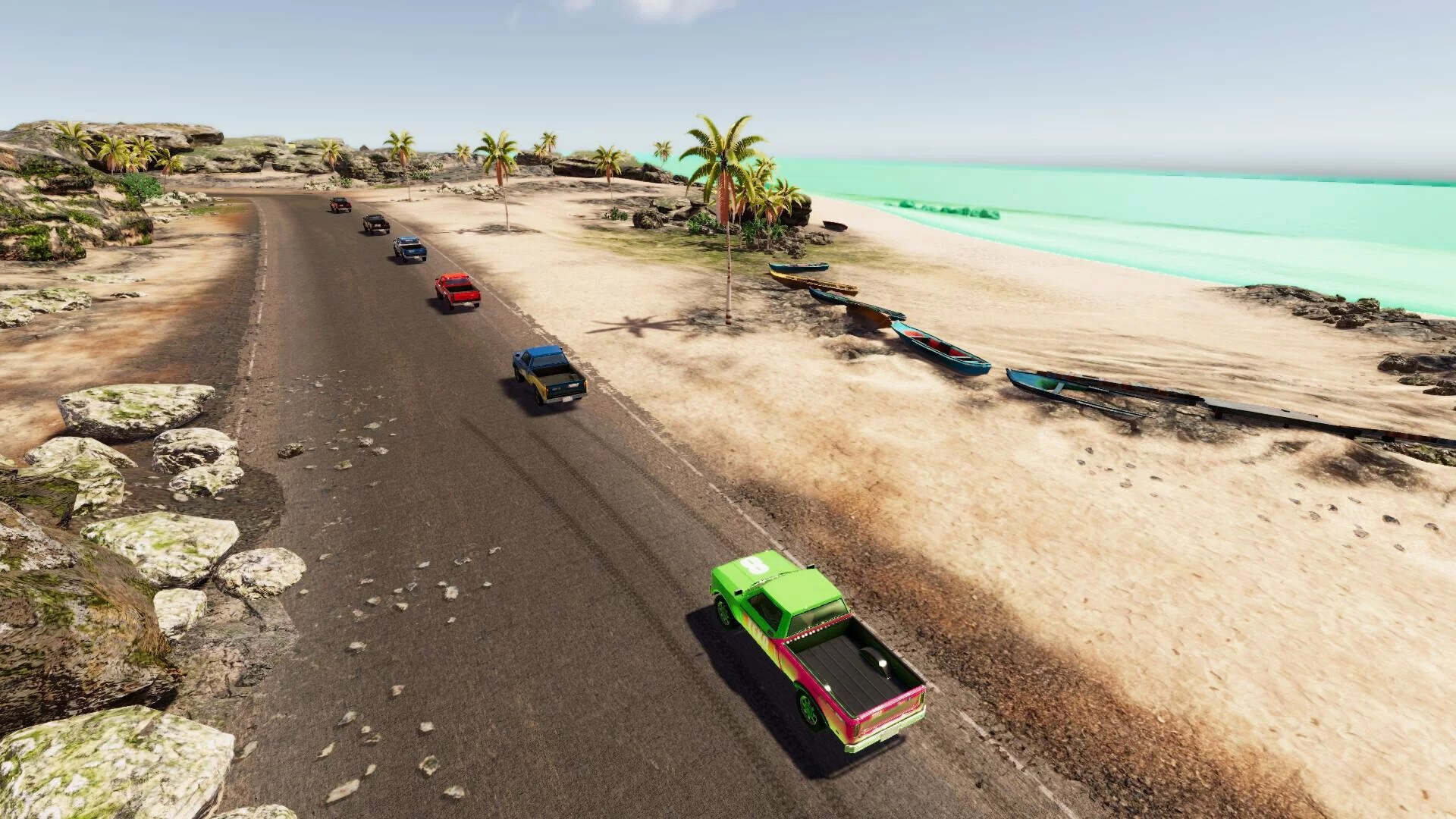 Изображение игры: Rival Roads Car Racing