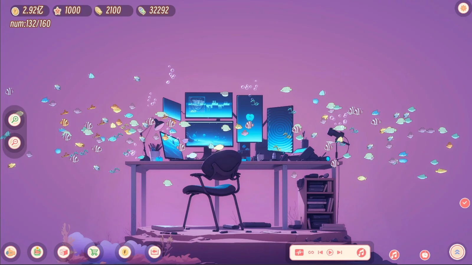 Изображение игры: Lofi aquarium