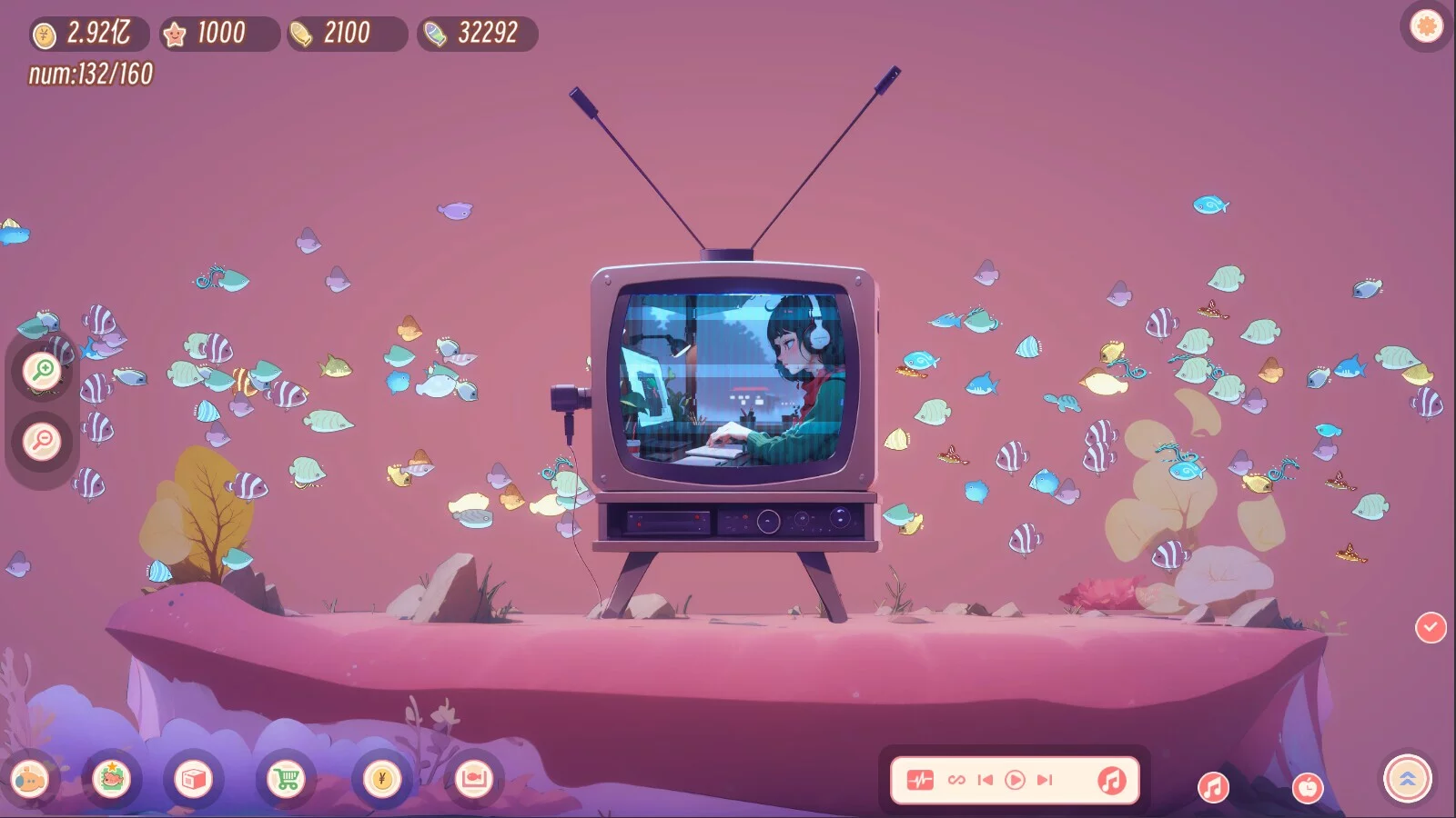 Изображение игры: Lofi aquarium