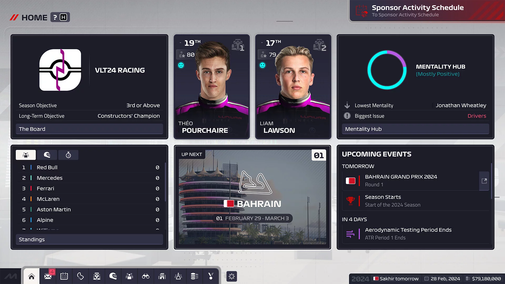 Изображение игры: F1 Manager 2024