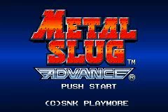 Изображение игры: Metal Slug Advance