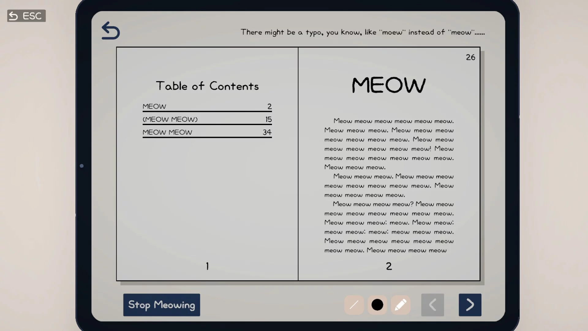 Изображение игры: Meow