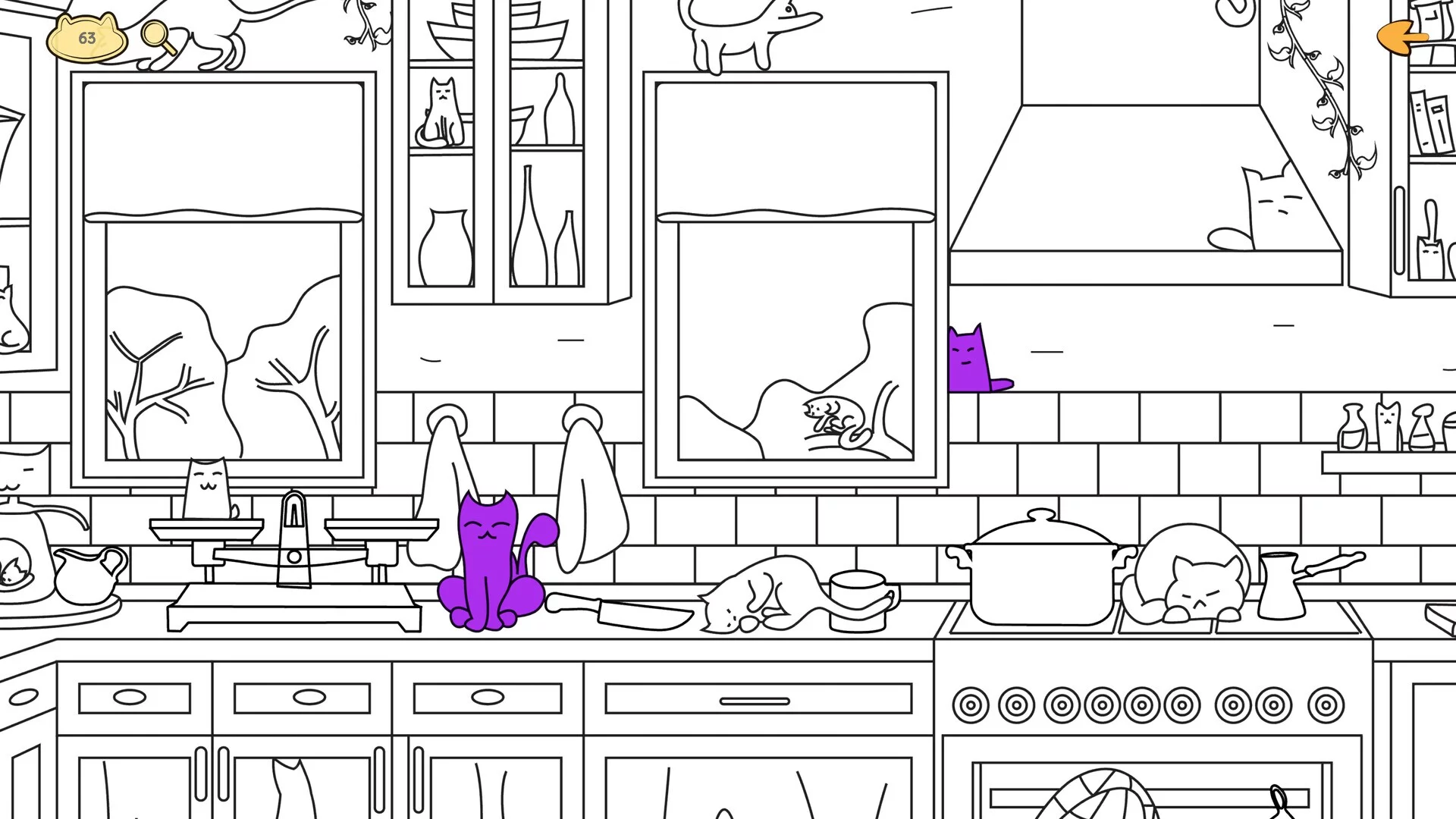 Изображение игры: House Filled With Cats