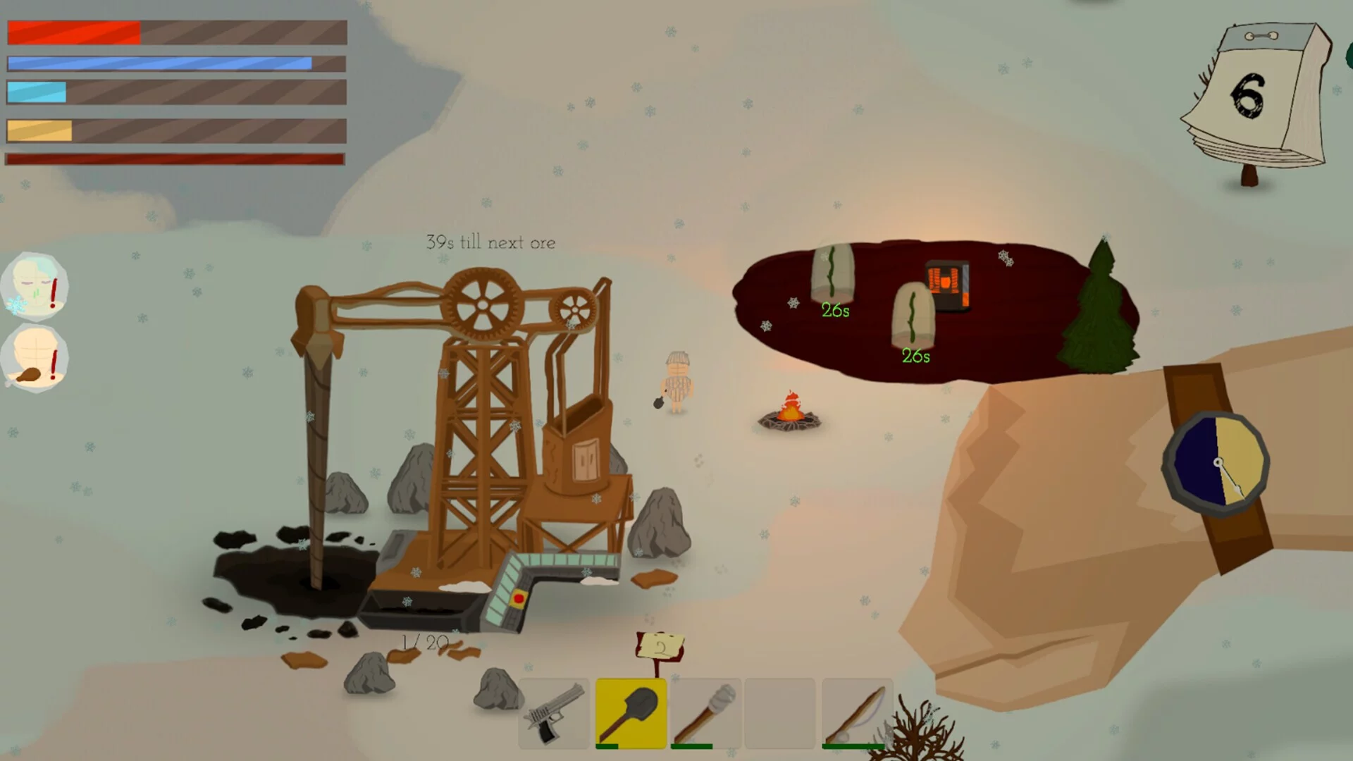 Изображение игры: Cold Warms Us.