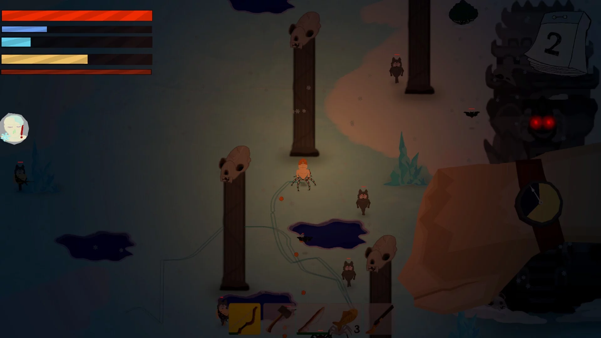 Изображение игры: Cold Warms Us.