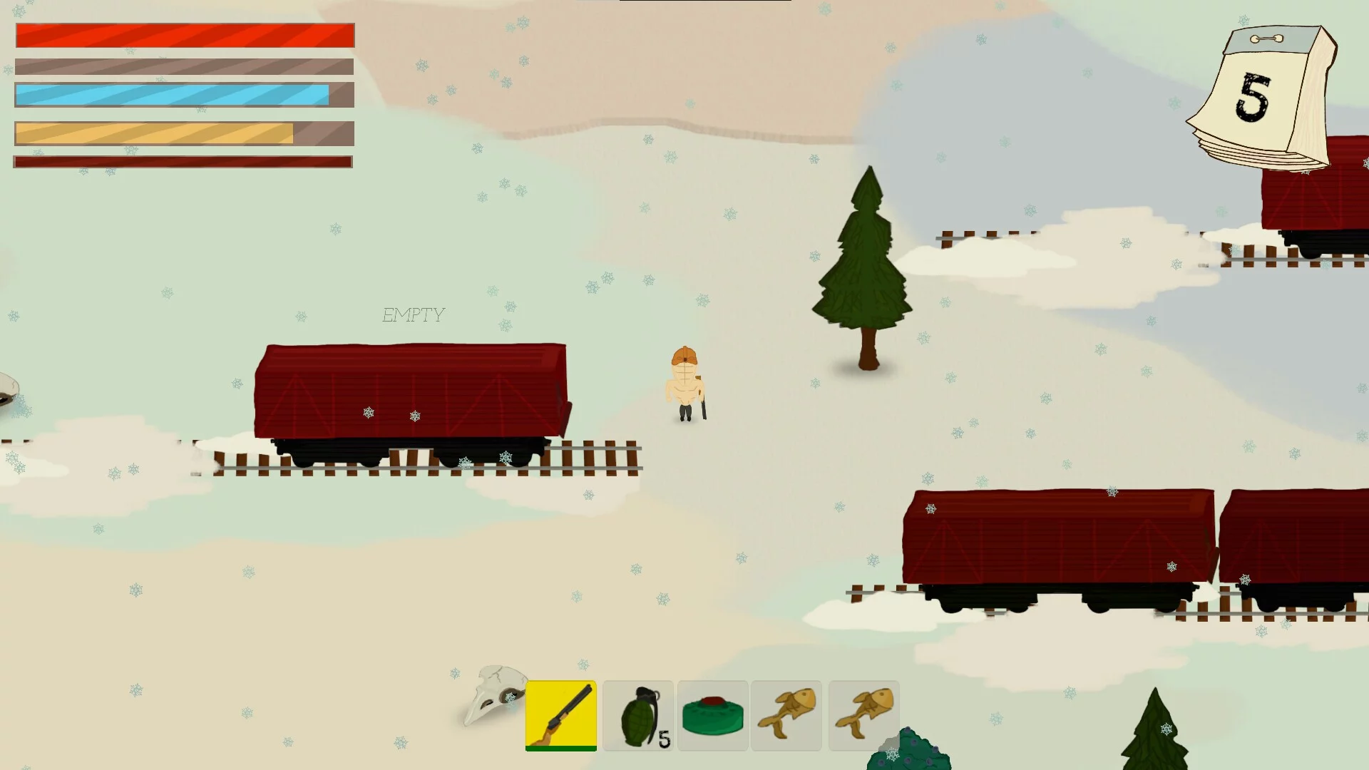 Изображение игры: Cold Warms Us.