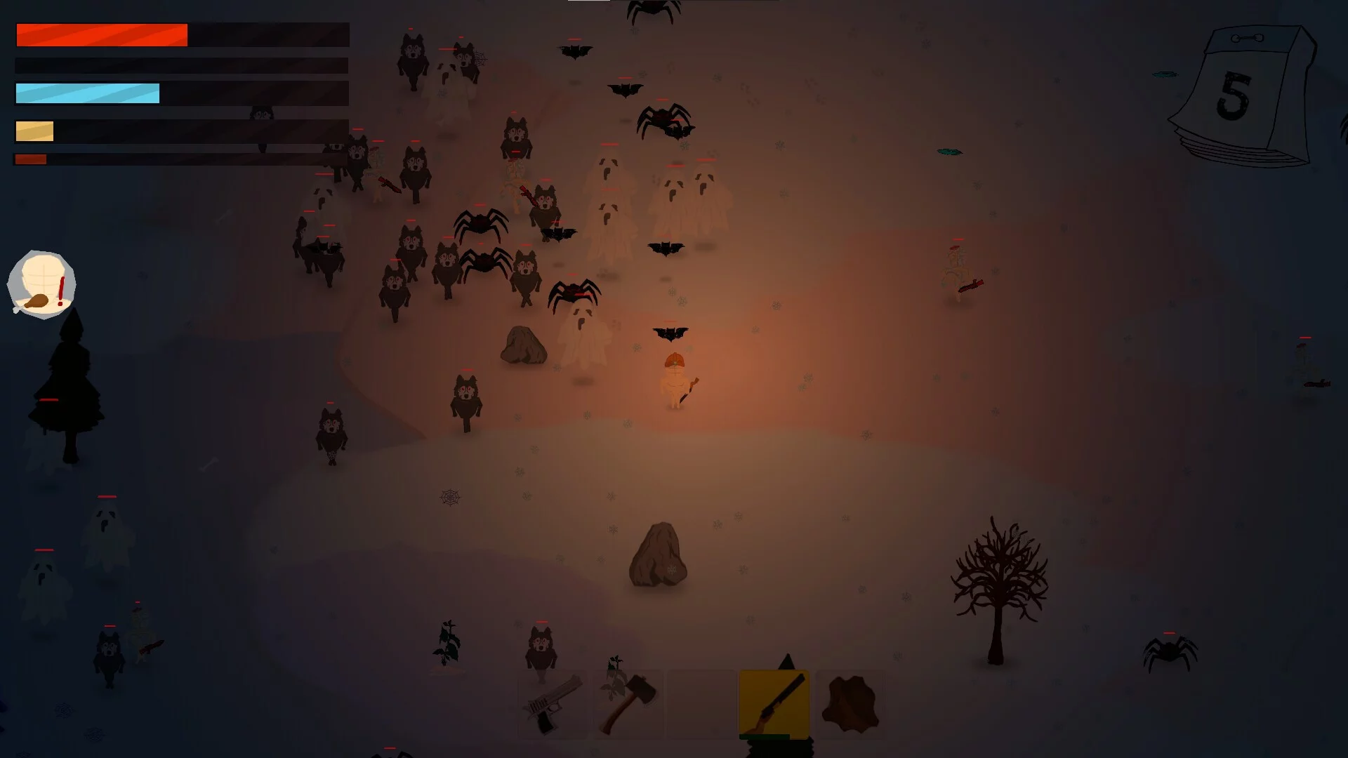Изображение игры: Cold Warms Us.