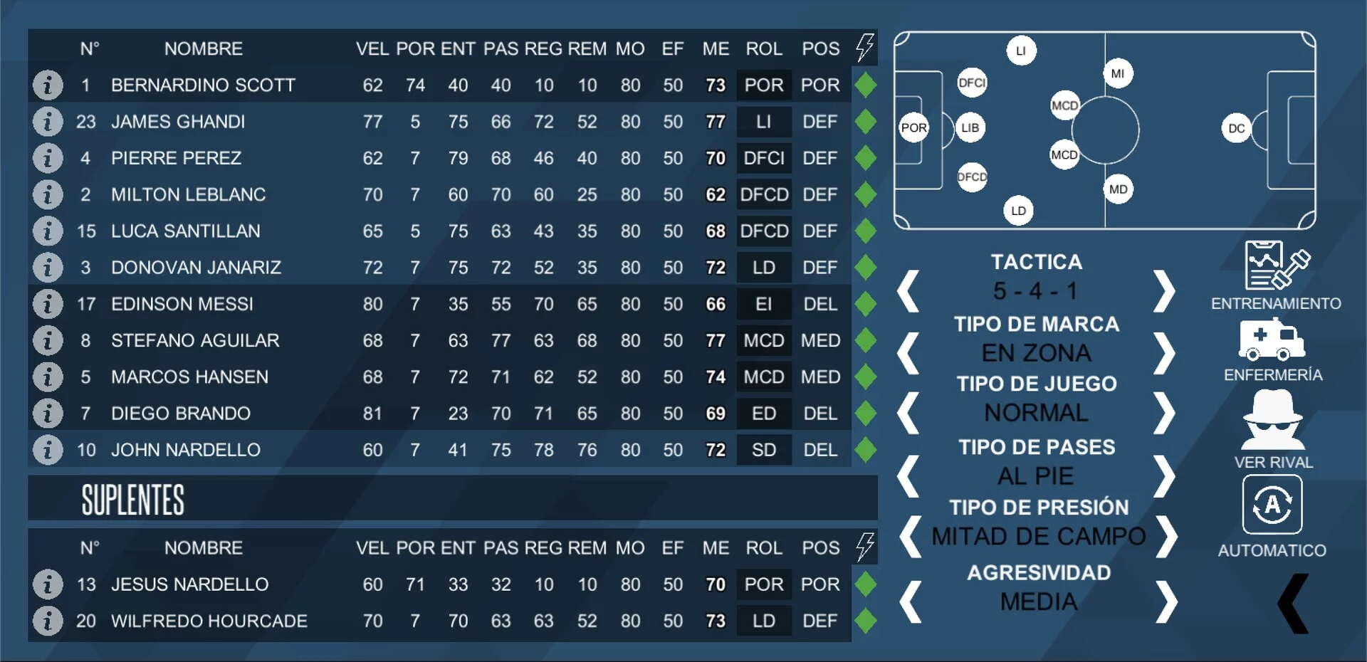 Изображение игры: F11 Football Manager