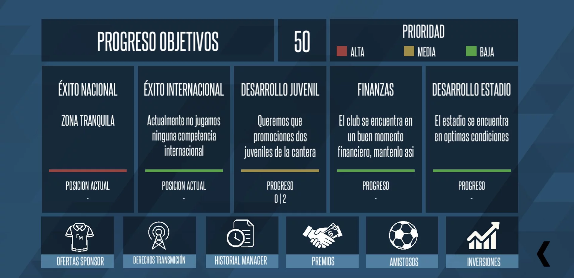 Изображение игры: F11 Football Manager