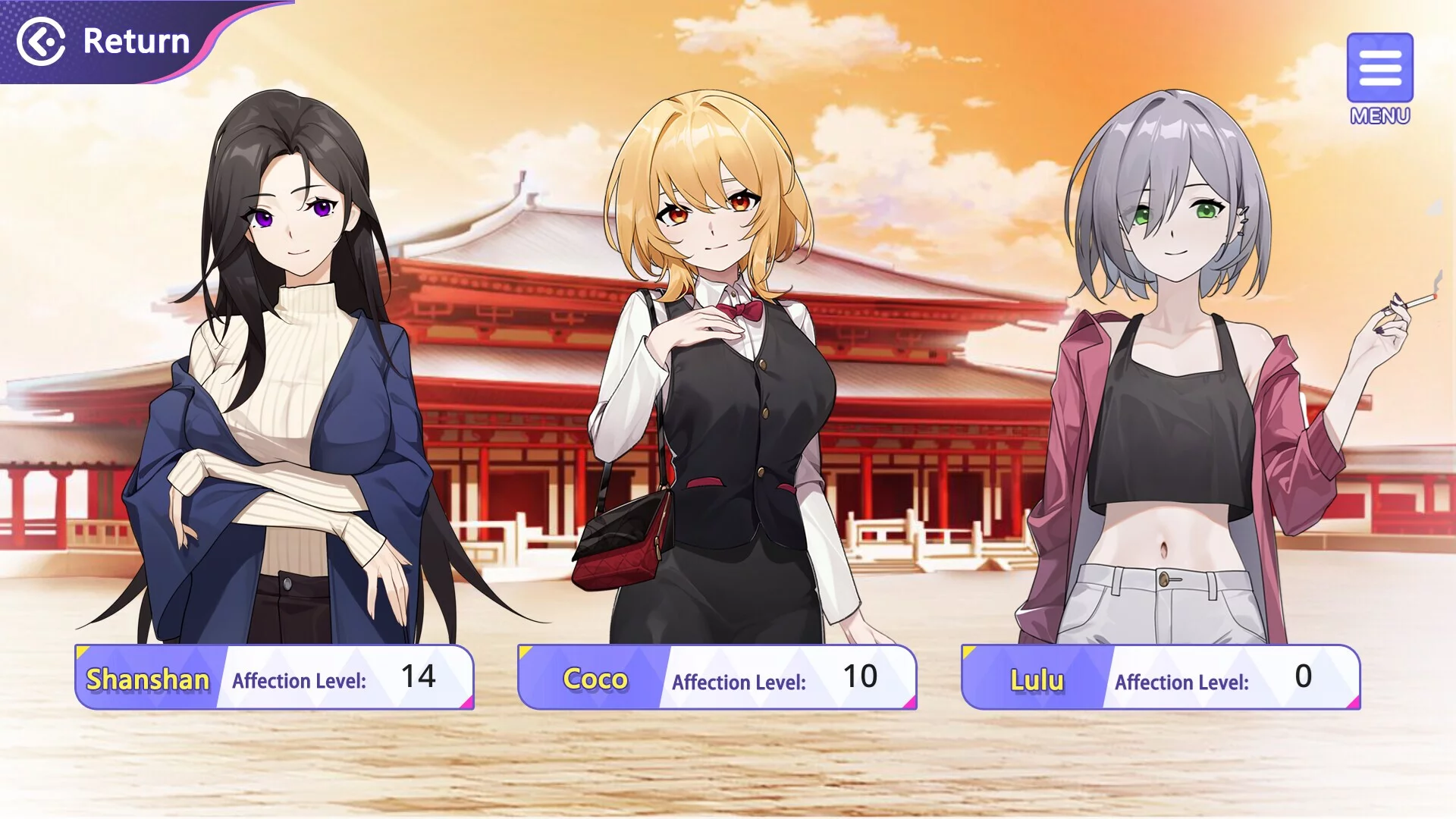 Изображение игры: Travel through the adult game and build a harem