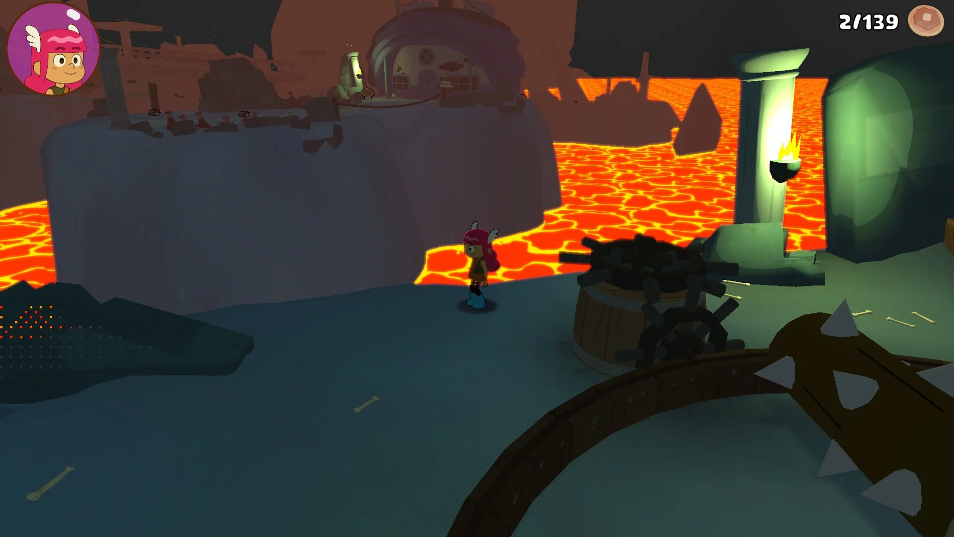 Изображение игры: Lana Longbeard And The Golden Stacks - Prologue
