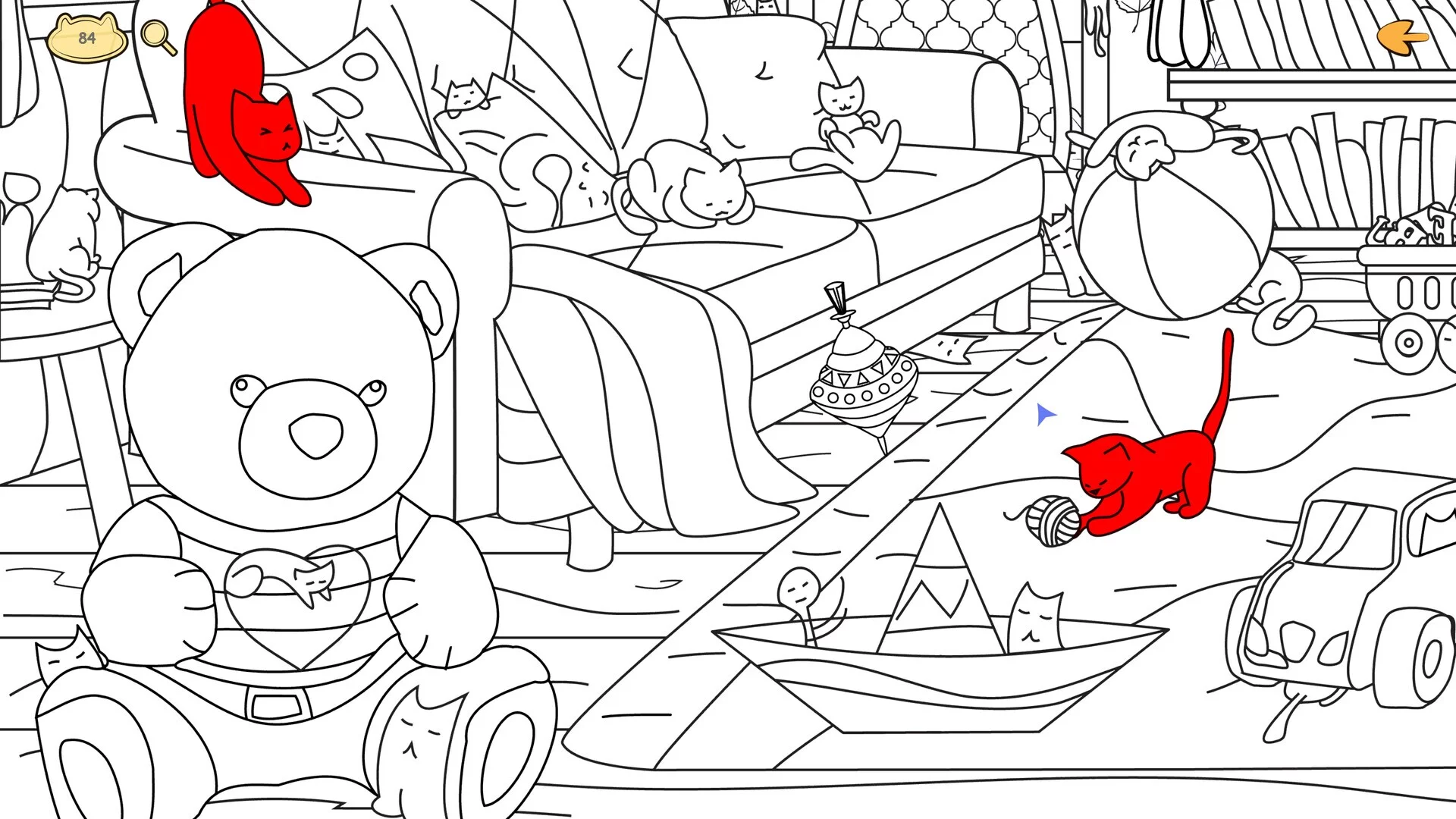 Изображение игры: Apartment Filled With Cats