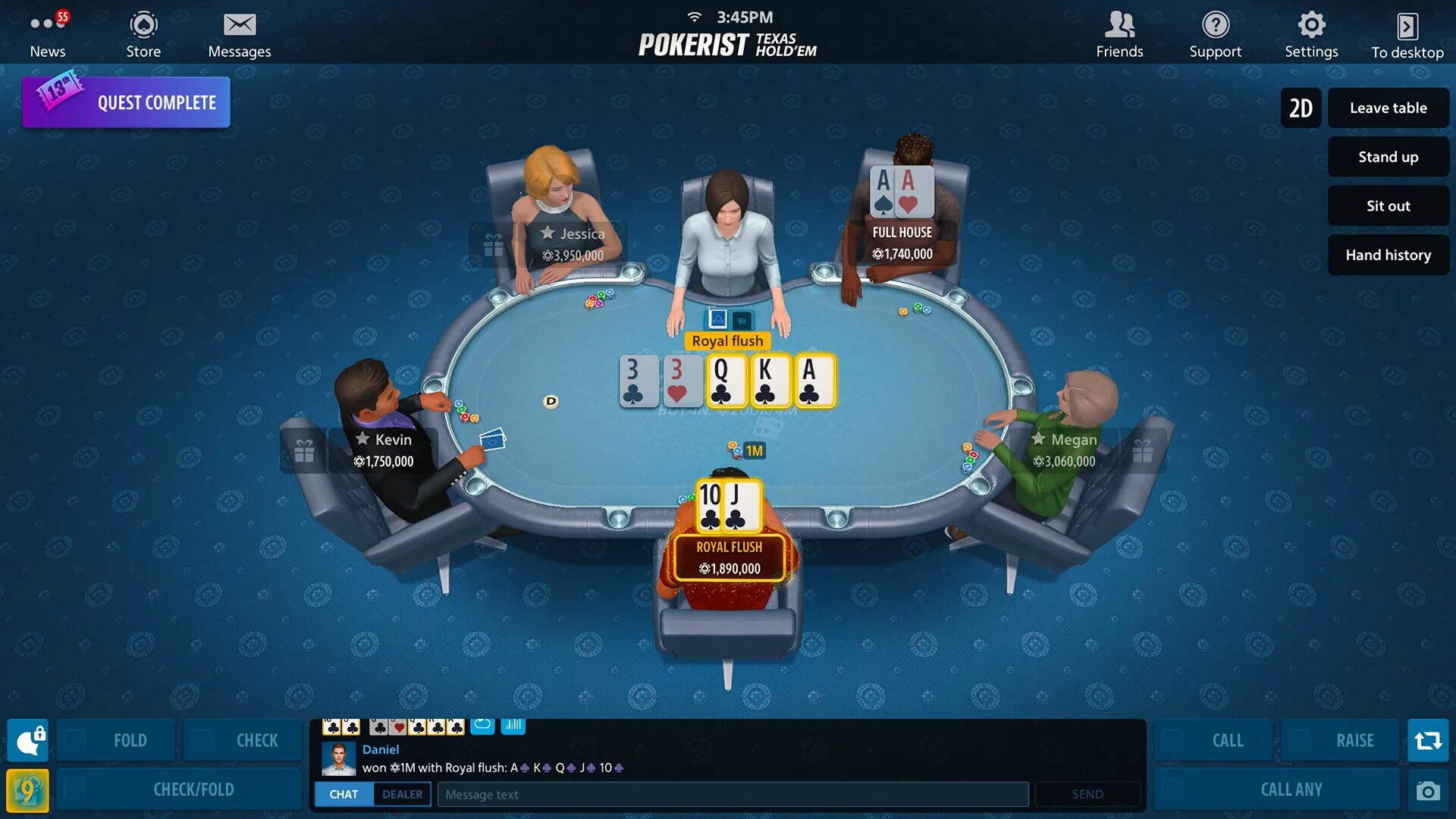 Изображение игры: Texas Hold'em Poker: Pokerist