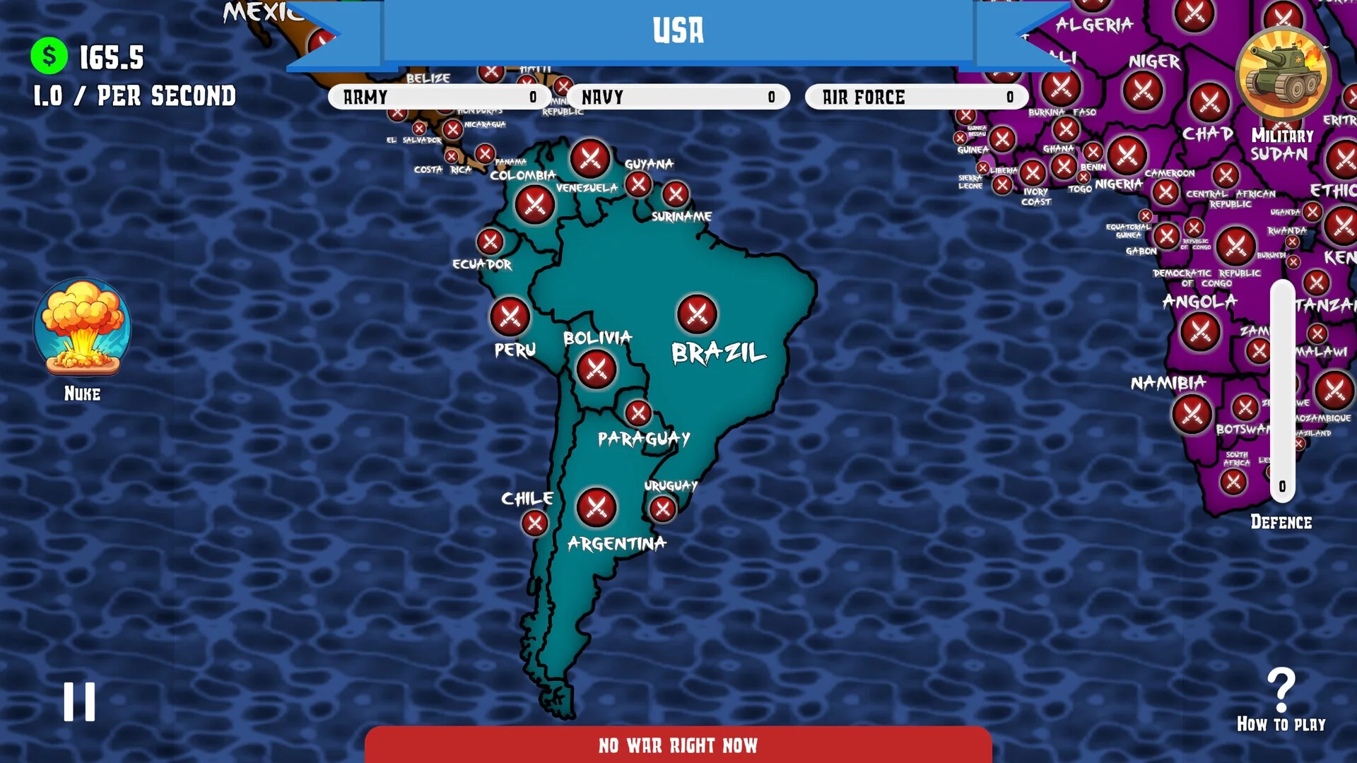 Изображение игры: Dictators War: Strategy Battle