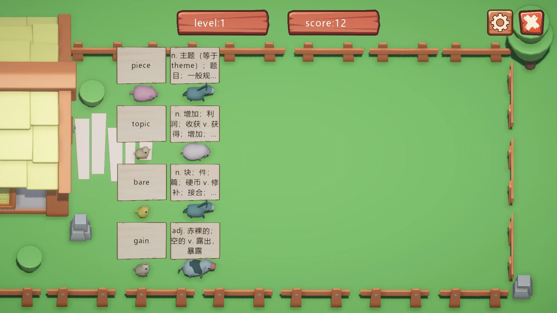 Изображение игры: 单词农场